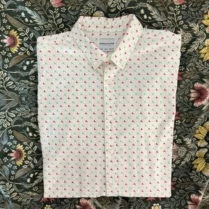 FREE!! DENIM & FLOWER Christmas Reindeer Dress Shirt with purchase